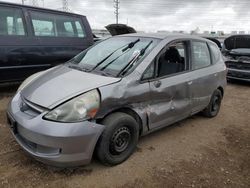 Salvage cars for sale at Elgin, IL auction: 2007 Honda FIT