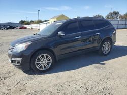 Salvage cars for sale at Sacramento, CA auction: 2015 Chevrolet Traverse LT