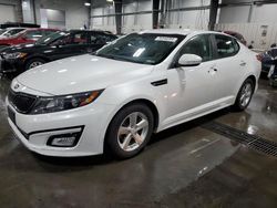 Salvage cars for sale at Ham Lake, MN auction: 2014 KIA Optima LX