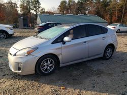 Vehiculos salvage en venta de Copart West Warren, MA: 2011 Toyota Prius