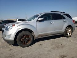 Salvage cars for sale at Grand Prairie, TX auction: 2016 Chevrolet Equinox LT