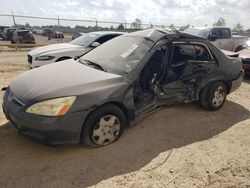 Salvage cars for sale at Houston, TX auction: 2006 Honda Accord LX