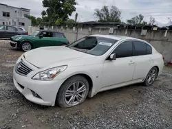 Infiniti salvage cars for sale: 2015 Infiniti Q40