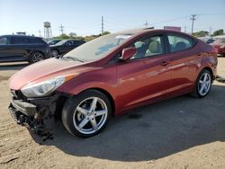 Salvage cars for sale at Chicago Heights, IL auction: 2013 Hyundai Elantra GLS