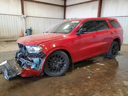 Salvage cars for sale at Pennsburg, PA auction: 2016 Dodge Durango Limited