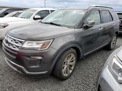 Flood-damaged cars for sale at auction: 2018 Ford Explorer Limited