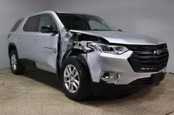 Chevrolet salvage cars for sale: 2021 Chevrolet Traverse LS