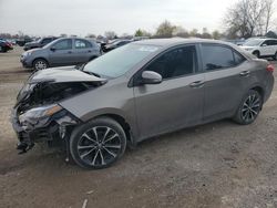 Salvage cars for sale from Copart London, ON: 2017 Toyota Corolla L