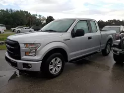 Salvage cars for sale at Riverview, FL auction: 2016 Ford F150 Super Cab