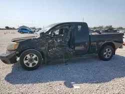 Salvage cars for sale at Taylor, TX auction: 2004 Nissan Titan XE