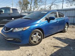 Flood-damaged cars for sale at auction: 2015 Honda Civic LX