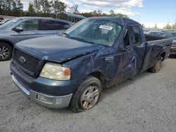 Salvage cars for sale from Copart China Grove, NC: 2004 Ford F150