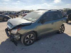 Subaru salvage cars for sale: 2017 Subaru Forester 2.5I