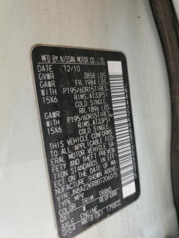 2011 Nissan Cube Base