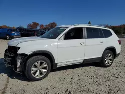 Volkswagen salvage cars for sale: 2019 Volkswagen Atlas SE