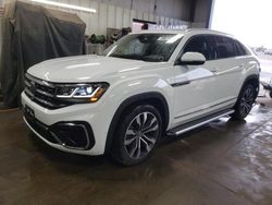 Volkswagen Vehiculos salvage en venta: 2022 Volkswagen Atlas Cross Sport SEL Premium R-Line