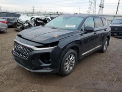 Salvage cars for sale at Elgin, IL auction: 2019 Hyundai Santa FE SEL