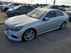 Carros salvage para piezas a la venta en subasta: 2014 Mercedes-Benz E 350