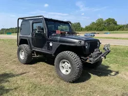 Salvage cars for sale at Grand Prairie, TX auction: 1999 Jeep Wrangler / TJ Sahara