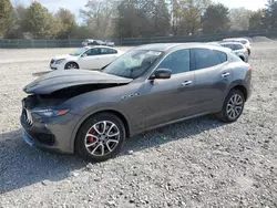 Salvage cars for sale at Madisonville, TN auction: 2017 Maserati Levante S Luxury