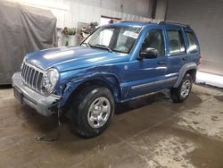 Jeep salvage cars for sale: 2005 Jeep Liberty Sport