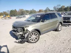 Ford Explorer xlt salvage cars for sale: 2012 Ford Explorer XLT