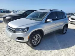 Salvage cars for sale from Copart Arcadia, FL: 2017 Volkswagen Tiguan S