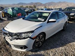 Honda salvage cars for sale: 2018 Honda Civic EX