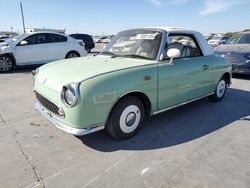 Nissan Figaro salvage cars for sale: 1991 Nissan Figero