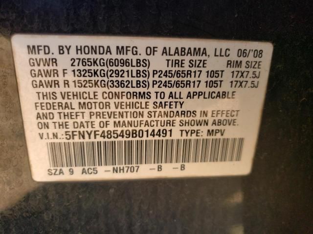 2009 Honda Pilot EXL