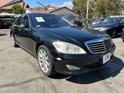 Salvage cars for sale at Rancho Cucamonga, CA auction: 2008 Mercedes-Benz S 550