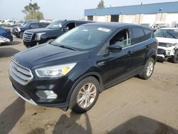 Ford Escape salvage cars for sale: 2017 Ford Escape SE