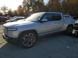 Salvage cars for sale at Waldorf, MD auction: 2022 Rivian R1T Launch Edition