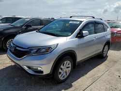 Salvage vehicles for parts for sale at auction: 2015 Honda CR-V EXL