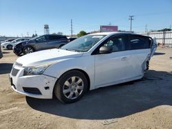 Salvage cars for sale at Dyer, IN auction: 2013 Chevrolet Cruze LS