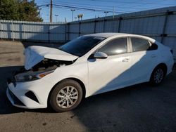 KIA salvage cars for sale: 2022 KIA Forte FE