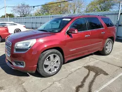 Salvage cars for sale at Moraine, OH auction: 2015 GMC Acadia Denali