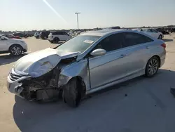 Salvage cars for sale at Wilmer, TX auction: 2014 Hyundai Sonata SE