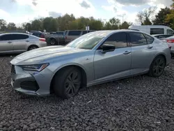 Carros salvage sin ofertas aún a la venta en subasta: 2021 Acura TLX Tech A