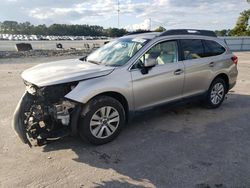 Salvage cars for sale at Dunn, NC auction: 2015 Subaru Outback 2.5I Premium