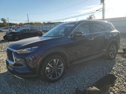 Infiniti qx60 salvage cars for sale: 2022 Infiniti QX60 Luxe