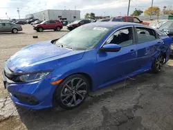 Honda Civic salvage cars for sale: 2020 Honda Civic Sport