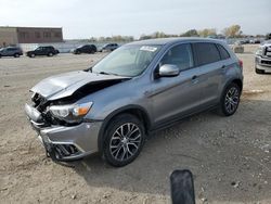 Salvage cars for sale at Kansas City, KS auction: 2018 Mitsubishi Outlander Sport ES