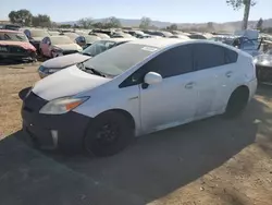 Vehiculos salvage en venta de Copart San Martin, CA: 2012 Toyota Prius