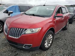 Salvage cars for sale at Riverview, FL auction: 2012 Lincoln MKX