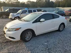 Salvage vehicles for parts for sale at auction: 2012 Honda Civic EX