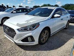 Salvage cars for sale at Riverview, FL auction: 2019 Hyundai Sonata Limited