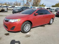 Salvage cars for sale at auction: 2012 Toyota Camry Base