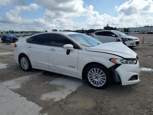 2013 Ford Fusion SE Hybrid