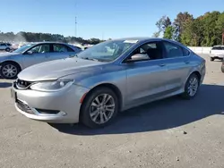 Chrysler salvage cars for sale: 2015 Chrysler 200 Limited